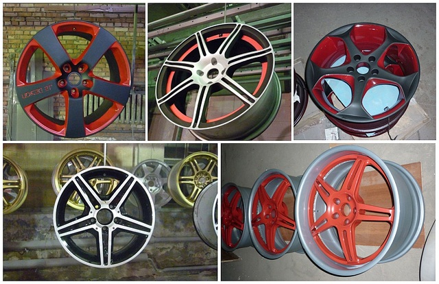 Советы по покраске колесных дисков
